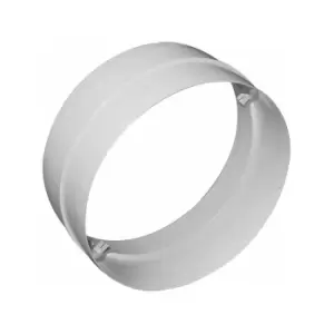 Image of 100mm 4 Round Plastic Pipe Connector