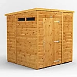 Image of Power Garden Shed 66PPSS Golden Brown 6x6
