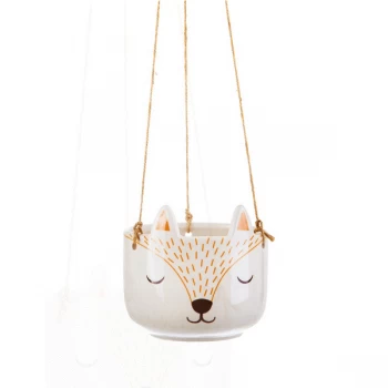 Image of Sass & Belle Woodland Fox Hanging Planter