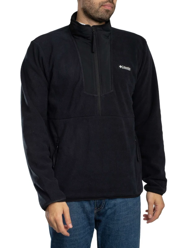 Image of Columbia Sequoia Grove Half Zip Fleece Black S