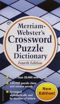 Image of Merriam Webster's Crossword Puzzle Dictionary by Merriam-Webster Inc.