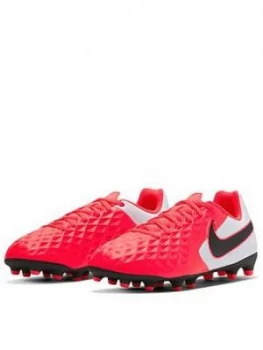 Image of Nike Junior Tiempo Legend 8 Club Firm Ground Football Boots - Red/Black, Size 12
