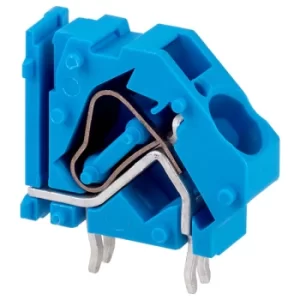 Image of WAGO 745-854/006-000 1 Pole 10mm 76A 45° Stackable PCB Terminal Bl...