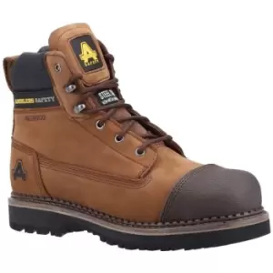 Image of Amblers Mens AS233 Leather Scuff Boot (9 UK) (Brown) - Brown