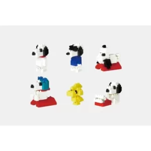 Image of Nanoblock Mininano Peanuts Construction Set (Pack Of 6)