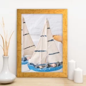 Image of AC11143609821 Multicolor Decorative Framed MDF Painting