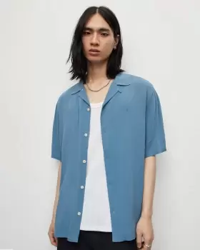 Image of AllSaints Venice Ramskull Shirt