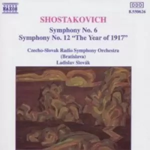 Image of Shostakovich Symphonies Nos 6 and 12 by Keith Anderson CD Album