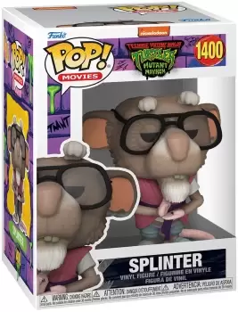 Image of Teenage Mutant Ninja Turtles Mayhem - Splinter vinyl figurine no. 1400 Funko Pop! multicolour