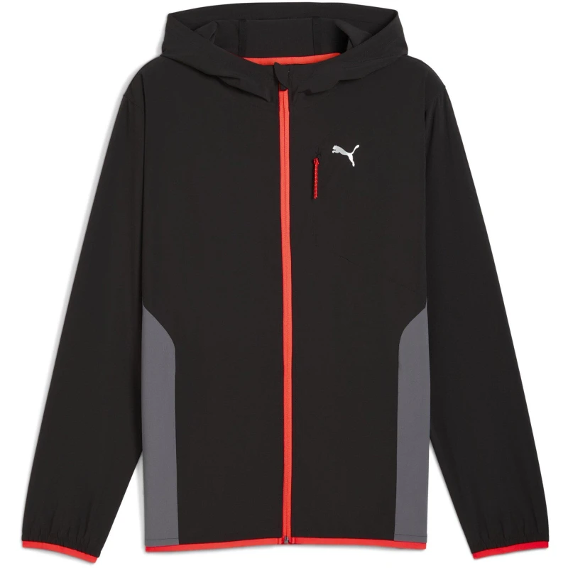 Image of Puma Mens Flex Woven Tracksuit Black/Grey male XL