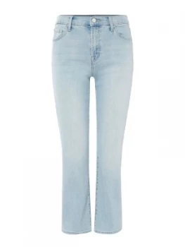 Image of J Brand Selena Mid Rise Bootcut Jean in Starstruct Denim Light Wash