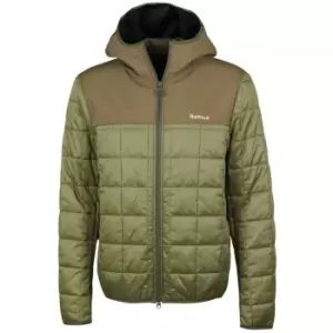Image of Barbour Mens Stride Fleece Jacket Olive Medium