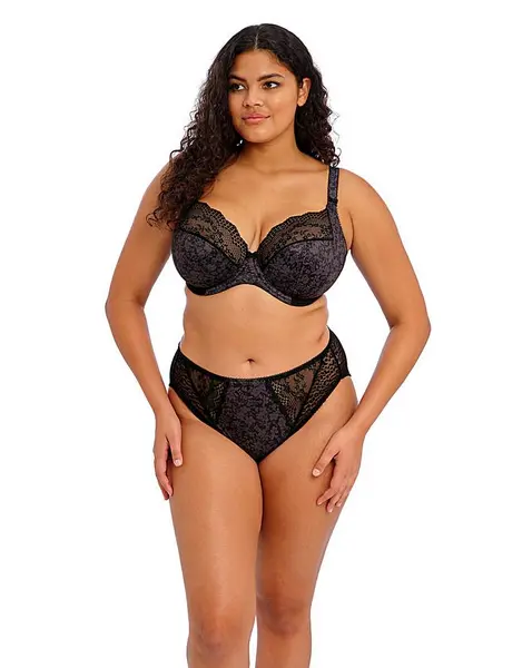 Image of Elomi Lucie Plunge Wired Bra Black