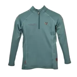 Image of Aubrion Junior Team Long Sleeve Base Layer - Green