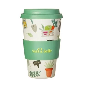 Image of Sass & Belle Gardening Bamboo Coffee Cup