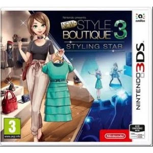 Image of New Style Boutique 3 Styling Star Nintendo 3DS Game