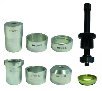 Image of Sykes-Pickavant Fiesta & Focus Bush Kit Inc Adaptor Set + Ring & Pressure Screw