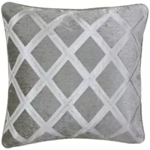 Image of Riva Paoletti Hermes Cushion Cover (45x45cm) (Oyster) - Oyster