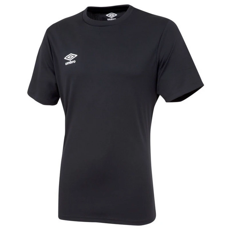 Image of Umbro Umbro Men Club Short-Sleeved Jersey in Black Size: large Black L Male 5063107687357