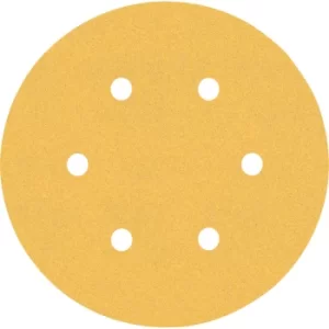 Image of Bosch Expert C470 Red Wood Top Sanding Discs 150mm 150mm 120g Pack of 5