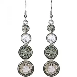 Image of Ladies Karen Millen Swarovski TearEarrings