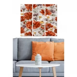 Image of MDF2946505 Multicolor Decorative MDF Painting (3 Pieces)