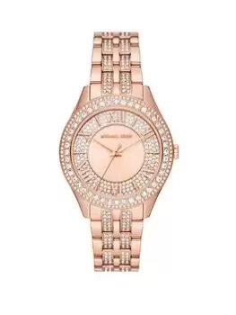 Image of Michael Kors Womens Harlowe Watch Stainless Steel