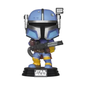 Image of Star Wars The Mandalorian Heavy Infantry Mandalorian Pop! Vinyl Figure