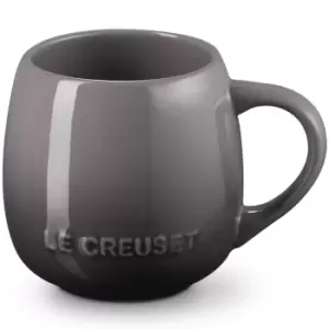 Image of Le Creuset Stoneware Coupe 320ml Sphere Mug Flint