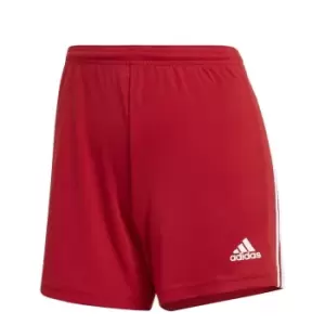 Image of adidas Squadra Shorts Womens - Red