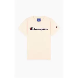 Image of Champion Logo T-Shirt - Beige