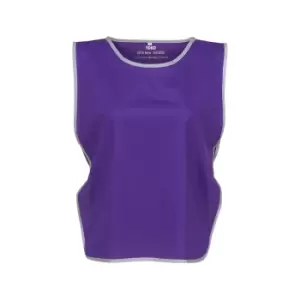 Image of Yoko Hi Vis Reflective Border Tabard (S/M) (Purple)