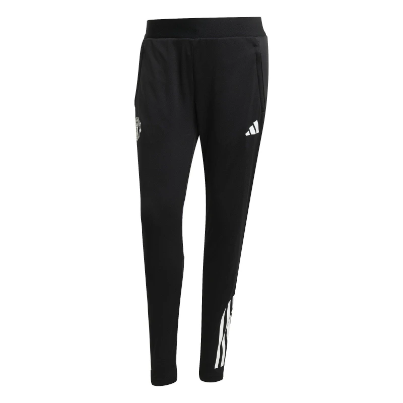 Image of adidas Manchester United Tracksuit Bottoms 2025 2026 Womens Black female 8 (XS)