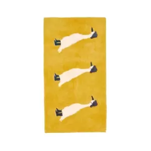 Image of Joules Delia Duck Bath Mat, Antique Gold