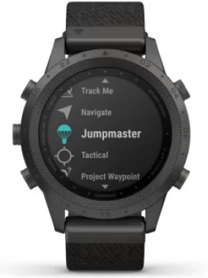 Image of Garmin MARQ Commander Titanium Black Fabric Smartwatch 010-02006-10