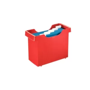 Image of Plus Suspension Filing Unit SuPolypropylenelied with 5 Alpha Suspension Files, Labels and Label Holders Red