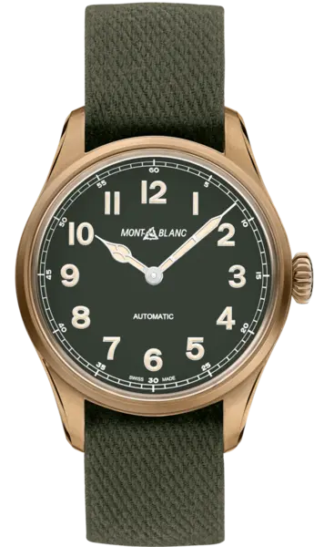 Image of Mont Blanc Watch 1858 Automatic Limited Edition - Green MNTB-062