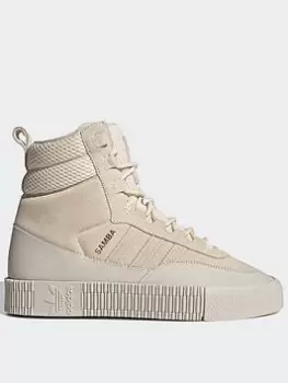 Image of adidas Originals Samba Boots, Black, Size 3.5, Women