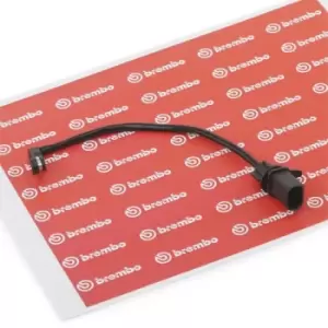 Image of BREMBO Brake Pad Wear Sensor AUDI,PORSCHE A 00 486 4G0615121,4G0615121 Brake Wear Indicator,Brake Wear Sensor,Warning Contact, brake pad wear