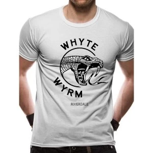 Image of Riverdale - White Wyrm Mens X-Large T-Shirt - White