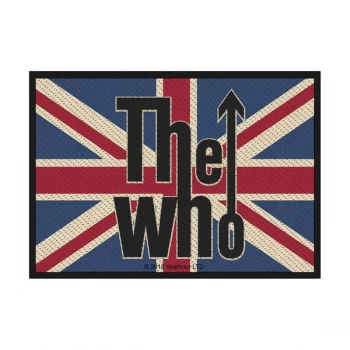Image of Who - The - Union Flag Logo Standard Patch