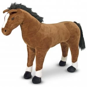 Image of Melissa Doug Horse Soft Toy Giant.