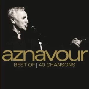 Image of Best of 40 Chansons by Charles Aznavour CD Album