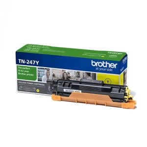 Image of Brother TN247 Yellow Laser Toner Ink Cartridge