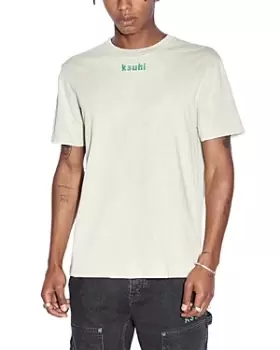 Image of Ksubi Resist Kash Cotton Embroidered Logo Graphic Tee