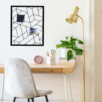 Image of Moodboard 2 - Black Decorative Metal Wall Accessory