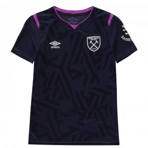 Image of Umbro West Ham 3rd Jersey Junior Boys - Navy