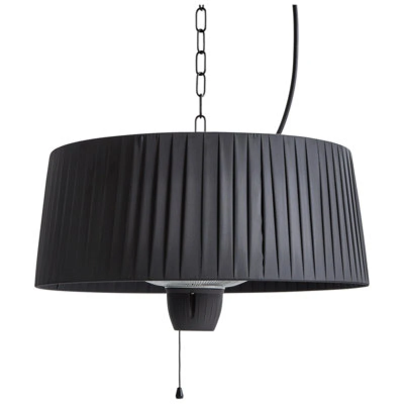 Image of Beliani Hanging Infrared Electric Heater Ascea 1500 W Black