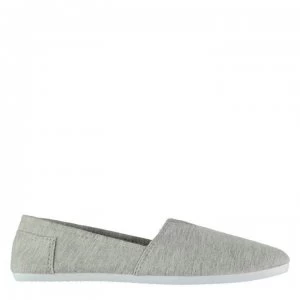 Image of Slazenger Sams Junior Boys Canvas Shoes - Grey