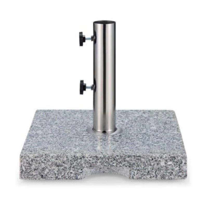 Image of VonHaus VonHaus 22Kg Granite Parasol Base - Grey Grey One Size